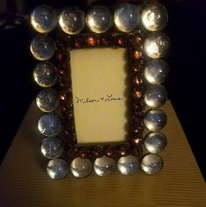 Milson & Louis jeweled picture frame